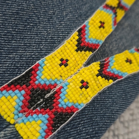 Polo Ralph Lauren The Callen High Rise Slim Jeans Beaded New - Picture 2 of 7